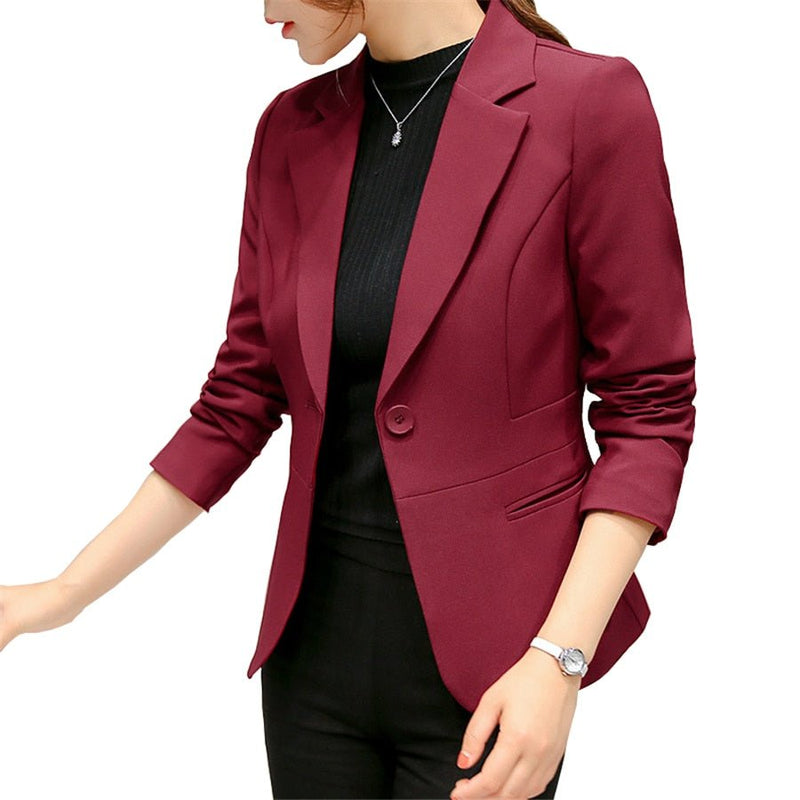 Blazer Slim Femme - avec choix de couleur - Zara - nawaara14:200002984#Red Wine;5:100014064