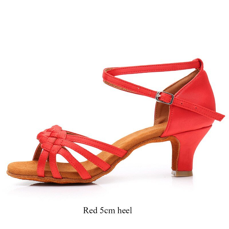 Chaussure de danse - Salsa™ - nawaara14:10#5CM Red;200000124:200000284