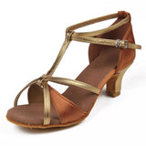 Chaussures latine - Tango - nawaara14:200004890#5CM Brown;200000124:200000284