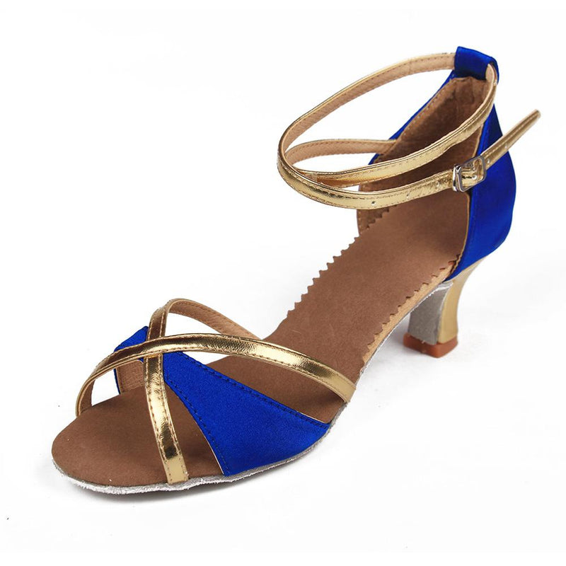 Chaussures latine - Tango - nawaara14:496#5CM Blue;200000124:200000284