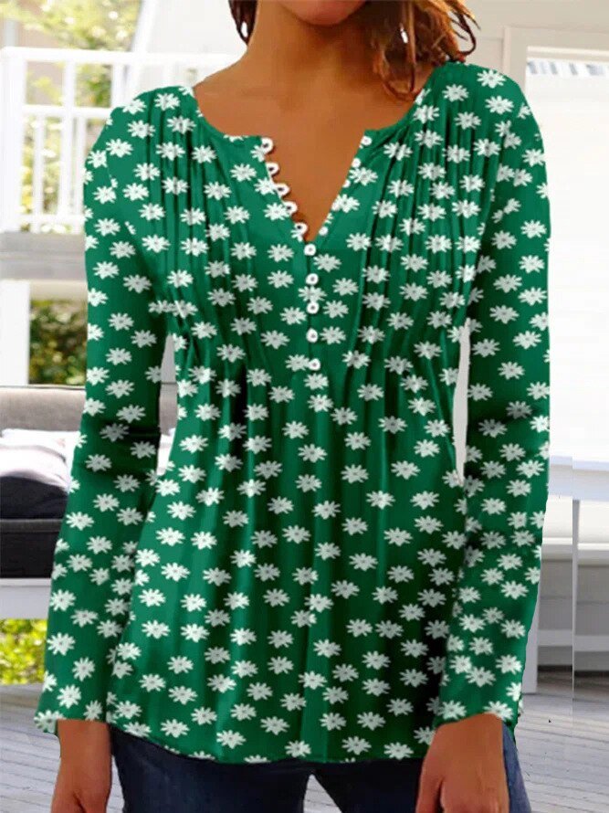 Chemise - Blanc Blouse™ - Elegante blouse - nawaara14:100010417#green;5:100014064